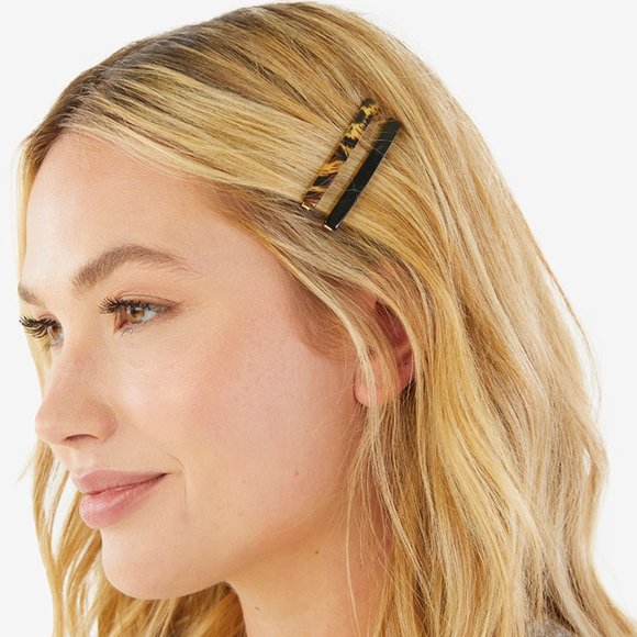 🆕 NOIR 6 Piece Hair Clip Set Claw Clips Bobby Pins - Picture 4 of 5